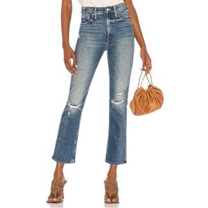 MOTHER SUPERIOR Jeans High Waisted Rider Ankle Blue Size 25